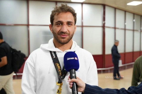 Хидаят Гейдаров: "Я завоюю золотую медаль и на Олимпиаде" - ВИДЕО