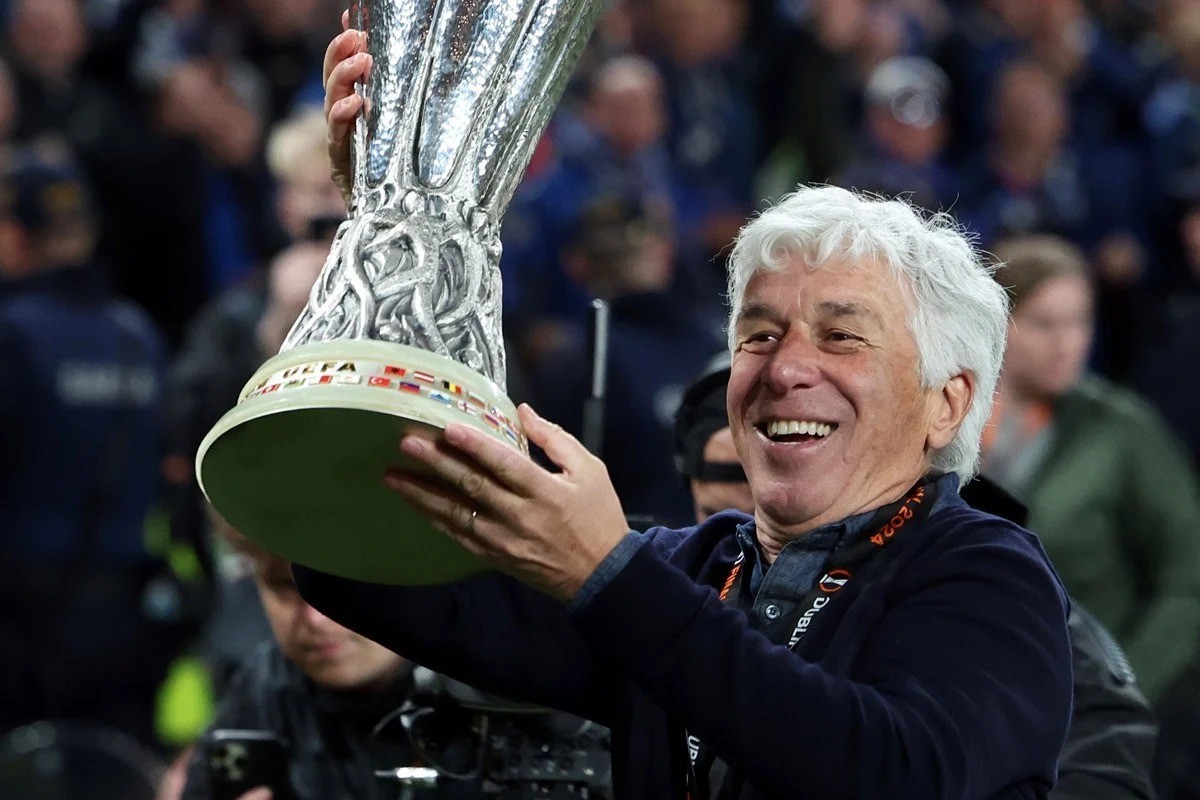 Gasperini after Atalanta’s first Europa League win
