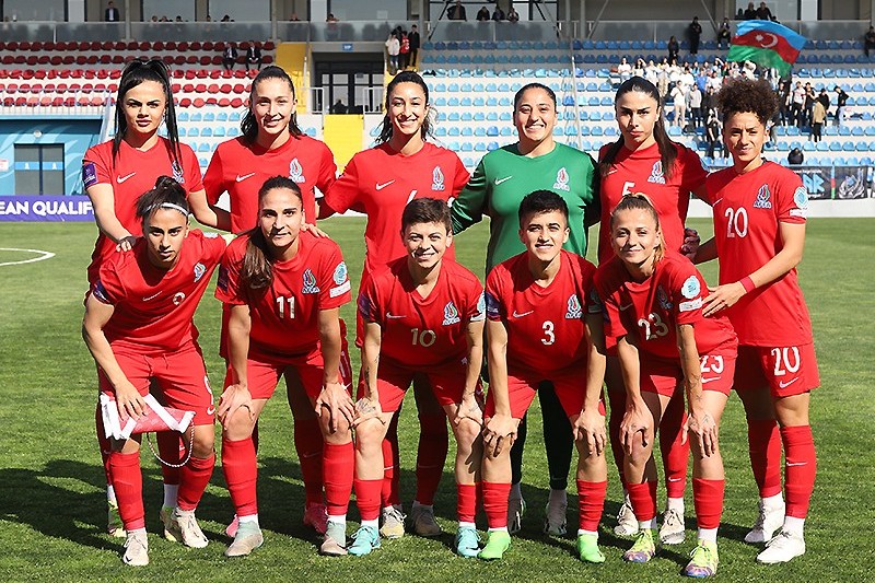 The Galatasaray and Zenit players in Azerbaijan national team
