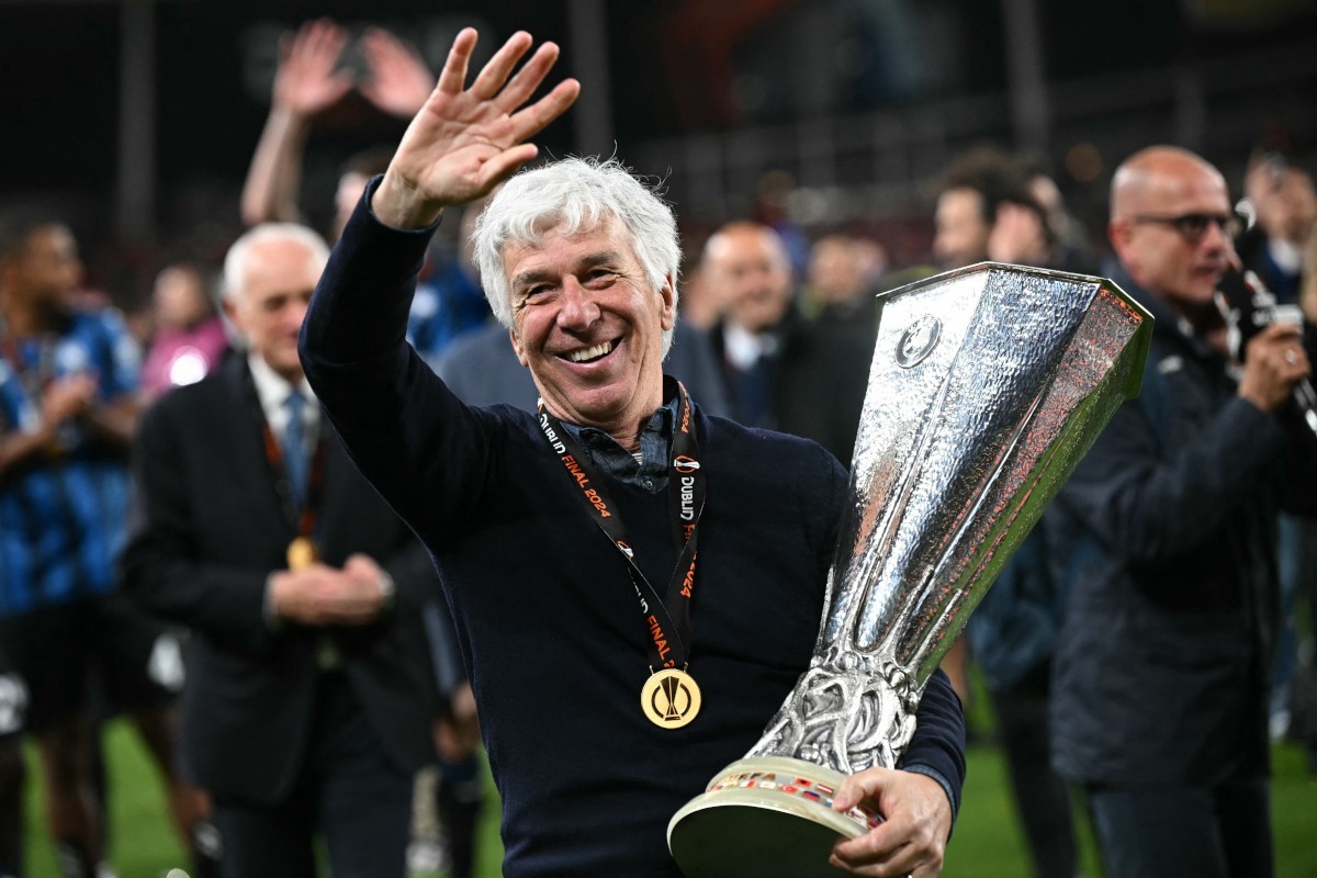 Gasperini goes down in European Cup history