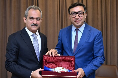 Farid Gayibov met with the delegation of the TBMM - PHOTO