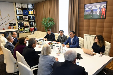 Farid Gayibov met with the delegation of the TBMM - PHOTO