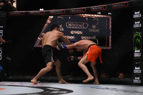 MMA döyüşçümüzdən qələbə - FOTO