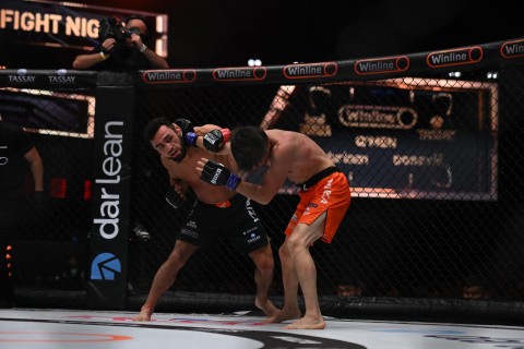 MMA döyüşçümüzdən qələbə - FOTO