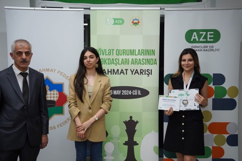 Şahmat turnirinin qalibləri bəlli olub - FOTO