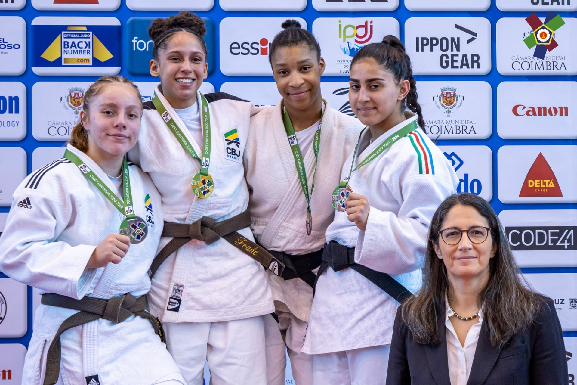 Azerbaijani judokas finish the Coimbra European Cup with 5 medals – PHOTO