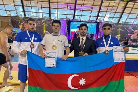 Sumoçularımızdan Avropa çempionatında uğurlu göstərici - FOTO