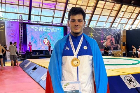 Sumoçularımızdan Avropa çempionatında uğurlu göstərici - FOTO