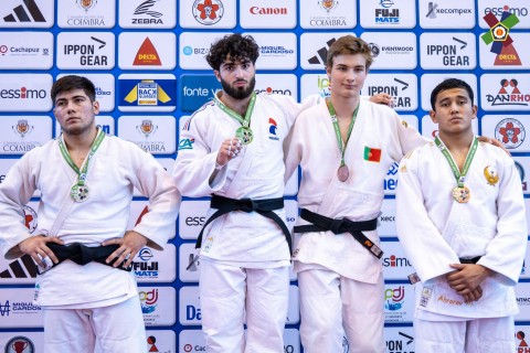 Azerbaijani judokas finish the Coimbra European Cup with 5 medals – PHOTO