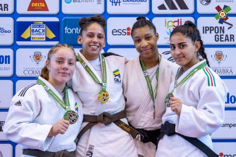 Azerbaijani judokas finish the Coimbra European Cup with 5 medals – PHOTO
