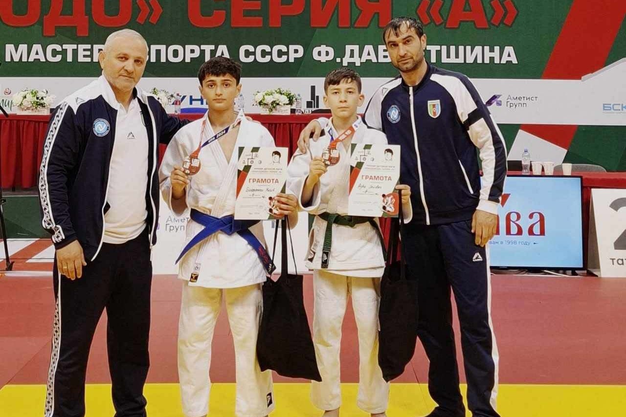 Азербайджанские дзюдоисты выиграли две бронзы в Уфе - ФОТО
