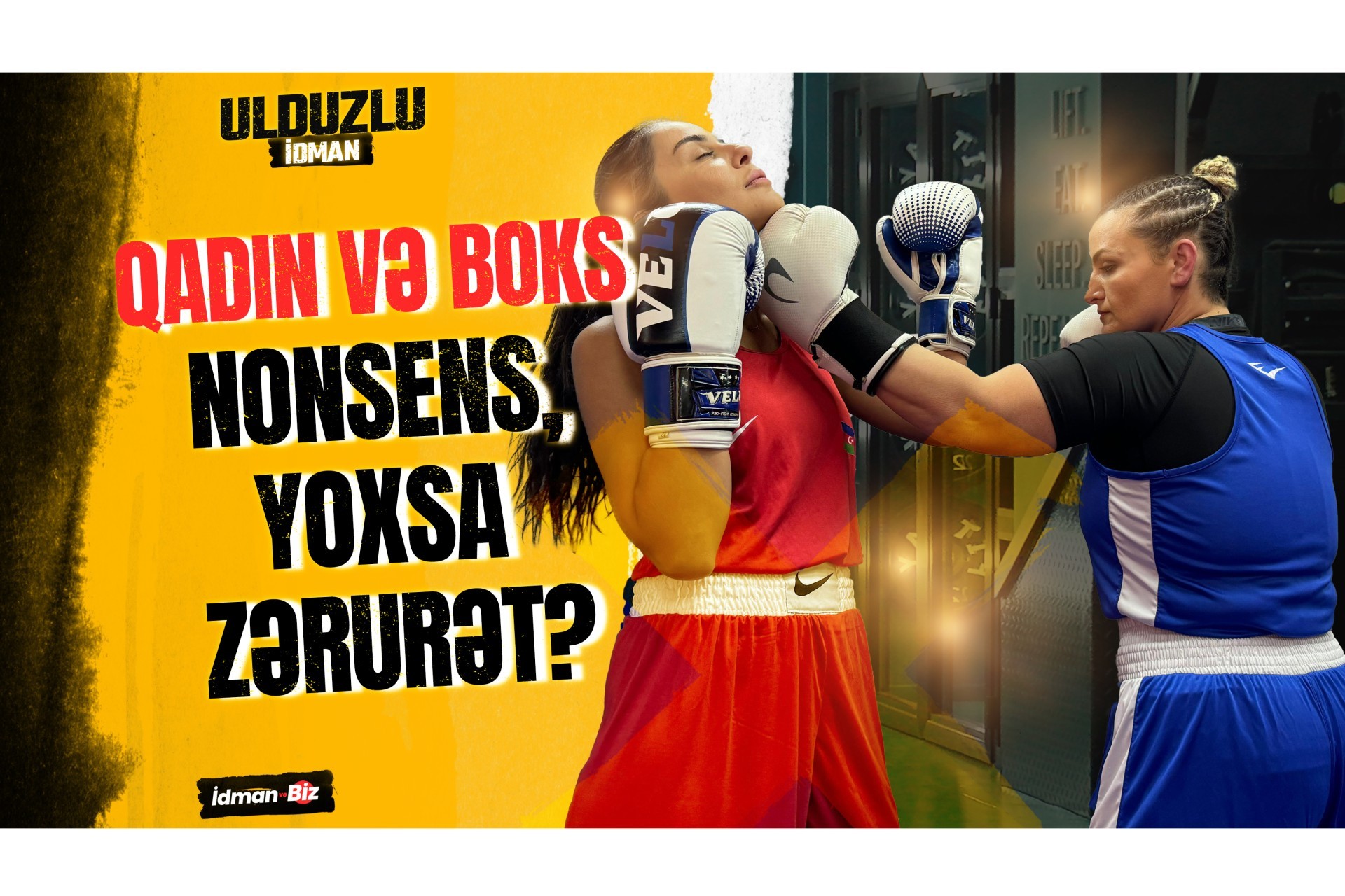 Sevinj Aliyeva survives the blows of the European Champion! - VIDEO