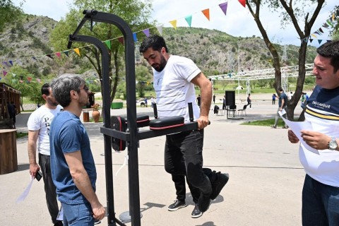 İşğaldan azad edilmiş bölgələrdə ilk - FOTO