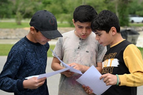 İşğaldan azad edilmiş bölgələrdə ilk - FOTO