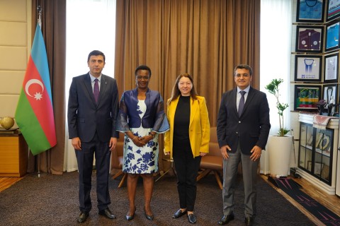 Mariana Vasileva Odette Assembe Engoulounu qəbul edib - FOTO