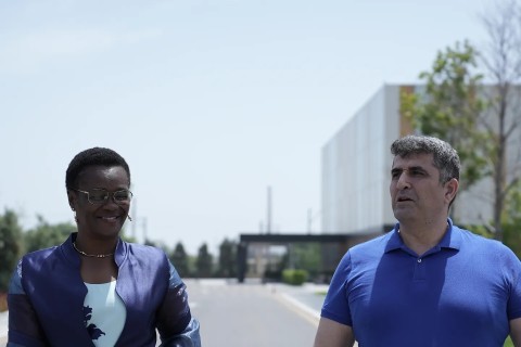 Odet Esembe Engoulou Milli Gimnastika Arenasında - FOTO