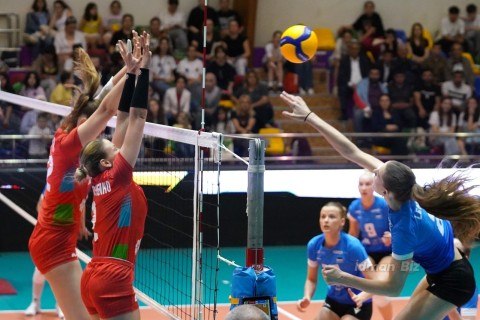 Азербайджан выиграл второй матч в Золотой Евролиге - ФОТО
