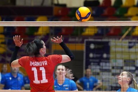Азербайджан выиграл второй матч в Золотой Евролиге - ФОТО