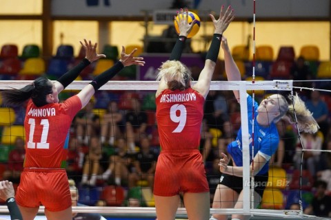 Азербайджан выиграл второй матч в Золотой Евролиге - ФОТО