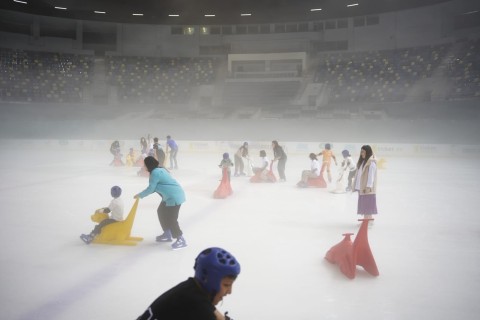 Fun master-class on ice - PHOTO