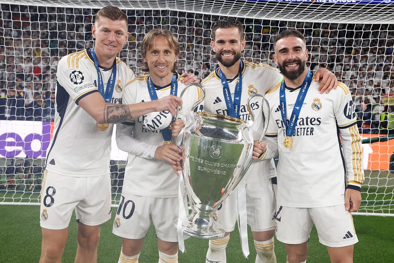 4 players of Real reached Gento