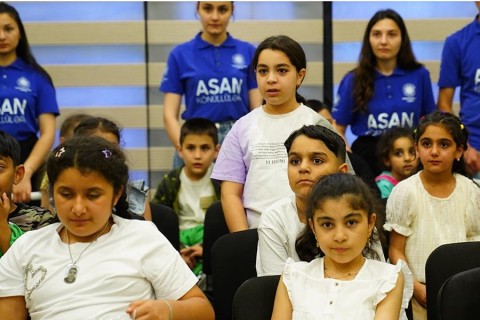 Qəbələdə şəhid övladları üçün yay düşərgəsi - FOTO