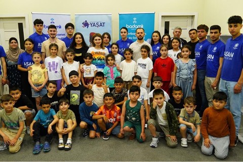 Qəbələdə şəhid övladları üçün yay düşərgəsi - FOTO