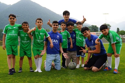 Qəbələdə şəhid övladları üçün yay düşərgəsi - FOTO