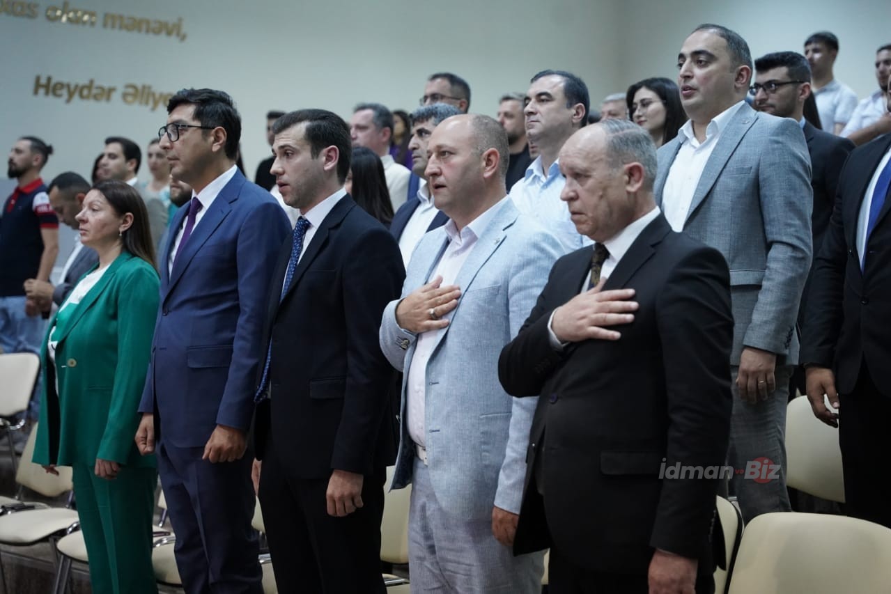 Atanur Jafarli re-elected as the chairman of "Sports Volunteers and Fans" Public Union - PHOTO