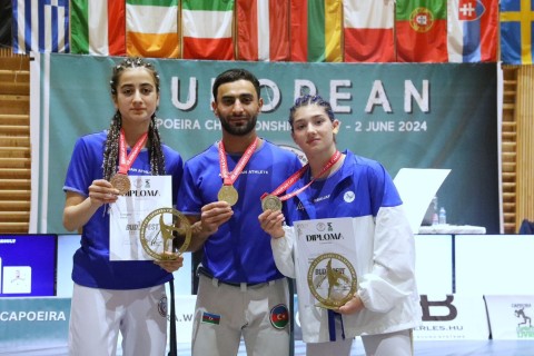 Azerbaijan national capoeira team become the European champion - PHOTO