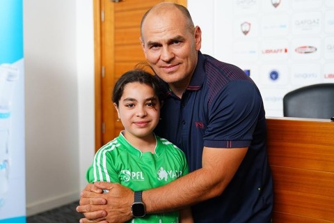 Şəhid övladları Vətən müharibəsi iştirakçısı olan klub prezidenti ilə görüşüb - FOTO - VİDEO