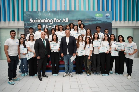 Final stage of the "Swimming for All" completed in Baku - PHOTO