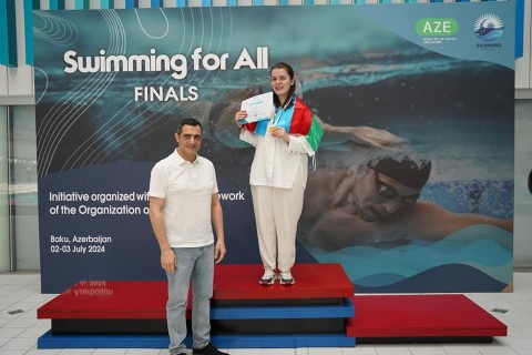 Final stage of the "Swimming for All" completed in Baku - PHOTO