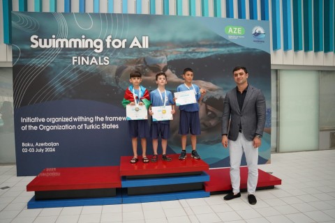 Final stage of the "Swimming for All" completed in Baku - PHOTO