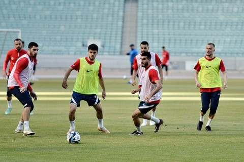 Asadov’s team preparing for away match - PHOTO