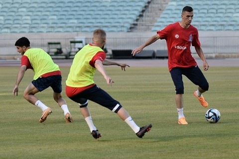 Asadov’s team preparing for away match - PHOTO
