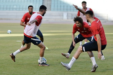 Asadov’s team preparing for away match - PHOTO