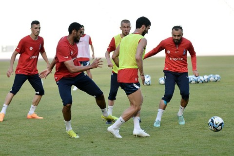 Asadov’s team preparing for away match - PHOTO