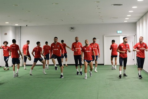 Asadov’s team preparing for away match - PHOTO
