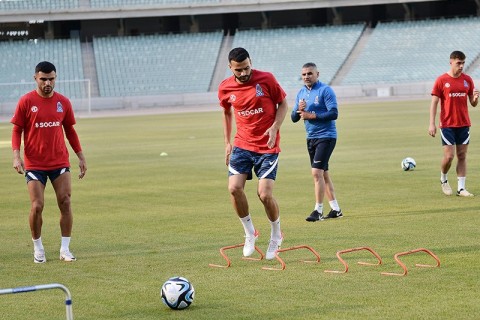 Asadov’s team preparing for away match - PHOTO