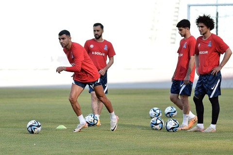 Asadov’s team preparing for away match - PHOTO