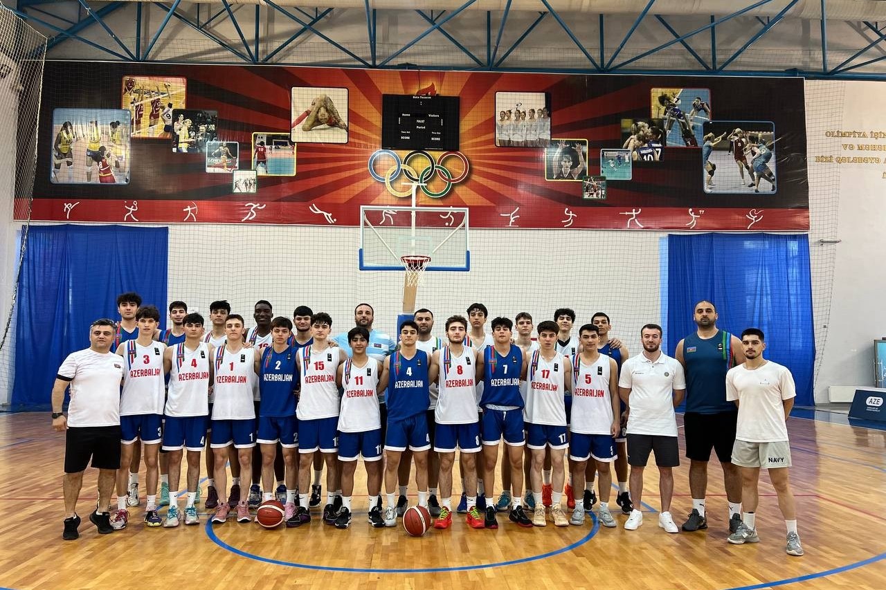 Basketbolçularımız Avropa çempionatına Şəkidə hazırlaşır