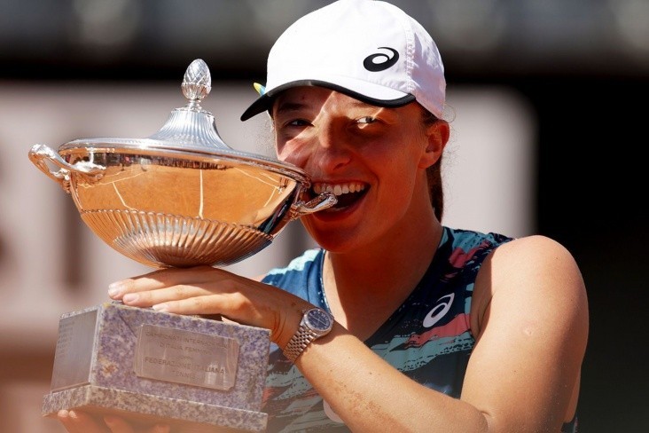 Свентек в истории "Ролан Гаррос"