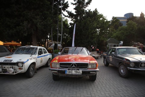 “Peking to Paris Motors Challenge” beynəlxalq yarışı Bakıda - FOTO