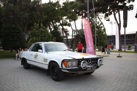 “Peking to Paris Motors Challenge” beynəlxalq yarışı Bakıda - FOTO