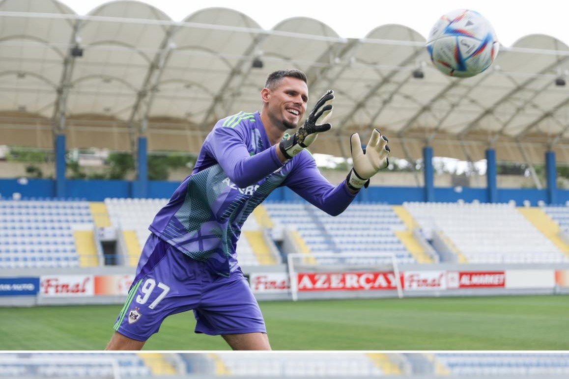 “Qarabağ”ın yeni transferi Bakıda ilk məşqinə çıxıb - FOTO
