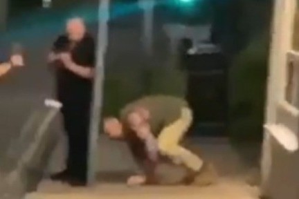 Tyson Fury escorted from a Morecambe bar for being drunk- VIDEO