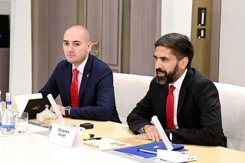 Rövşən Nəcəf Fernandu Santuşla görüləcək işləri müzakirə edib - FOTO