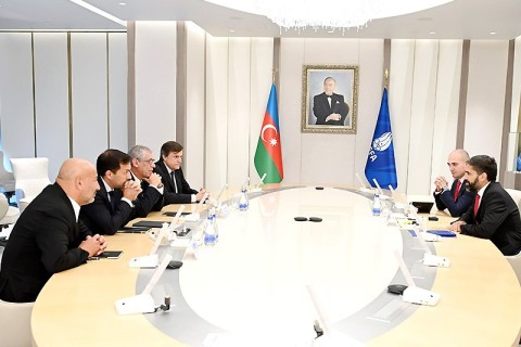 Rövşən Nəcəf Fernandu Santuşla görüləcək işləri müzakirə edib - FOTO