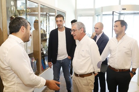 Fernandu Santuşun idman obyektləri ilə tanışlığı davam edir - FOTO